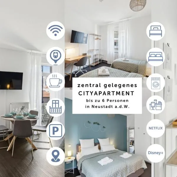 Zentral gelegenes Cityapartment in Neustadt an der Weinstraße, hotel in Neustadt an der Weinstraße