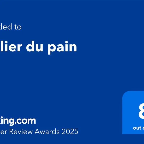 atelier du pain, hotel v destinaci Mesvres