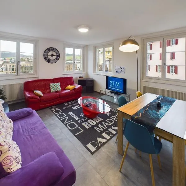 The5Continents III - Youth Hostel by Stay Swiss, Hotel in Pruntrut