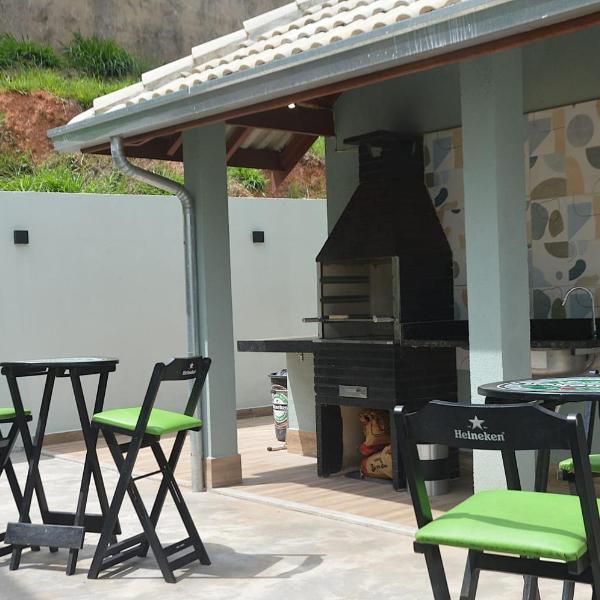 Casa nova, piscina e vista para as montanhas - Foto 5