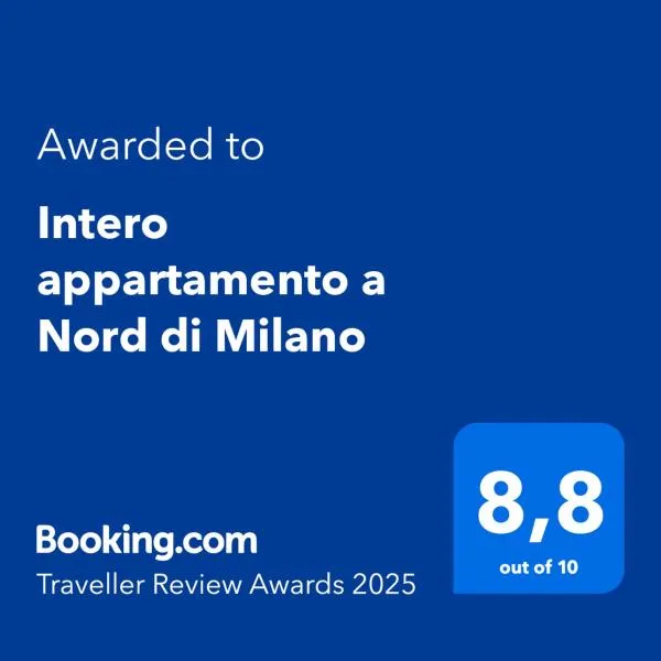 Intero appartamento a Nord di Milano, hotel v destinaci Bresso