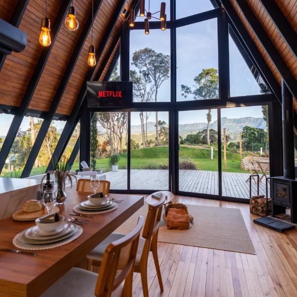 Cabanas com banheira na Serra Catarinense - Foto 4