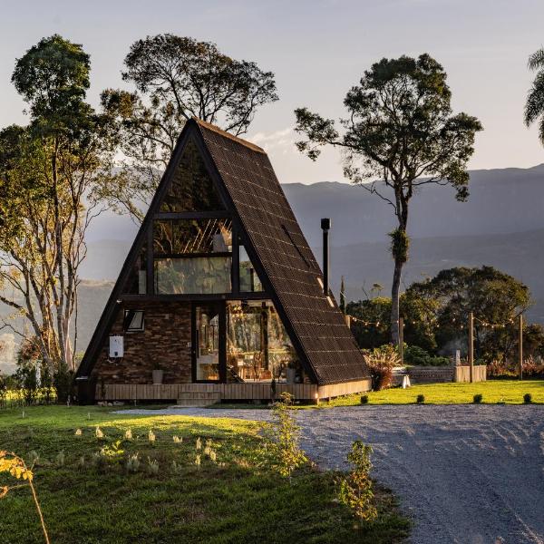 Cabanas com banheira na Serra Catarinense
