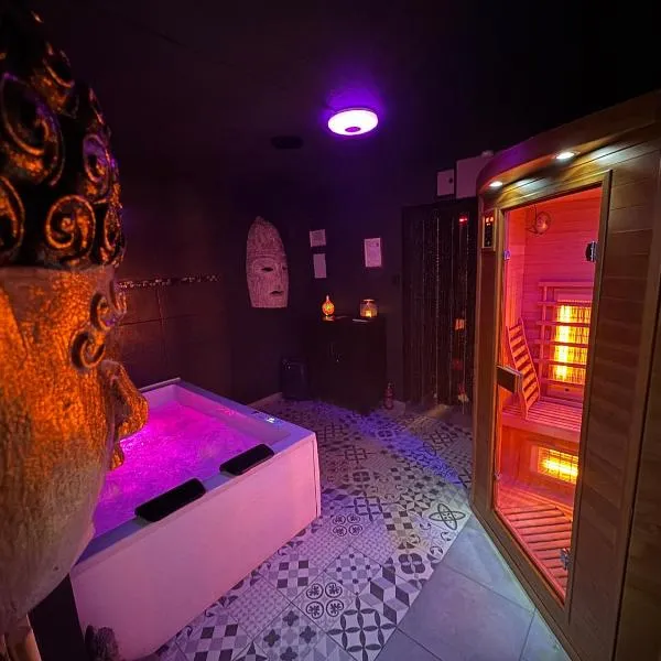 SPA bulles du paradis love room, hotel v destinaci Berck-sur-Mer
