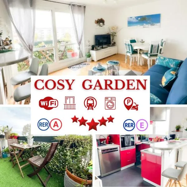 - Le COSY GARDEN - Proche RER A et E - Paris Disney - Parking et WIFI Gratuit ! Family SPECIAL OFFER, hotel v destinácii Champigny-sur-Marne