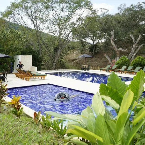 Tres Lagos Hotel, hotell i San Jerónimo