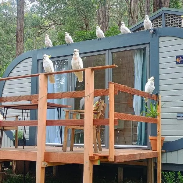 Timber Cabin in Selby near Puffing Billy, hotel in Selby