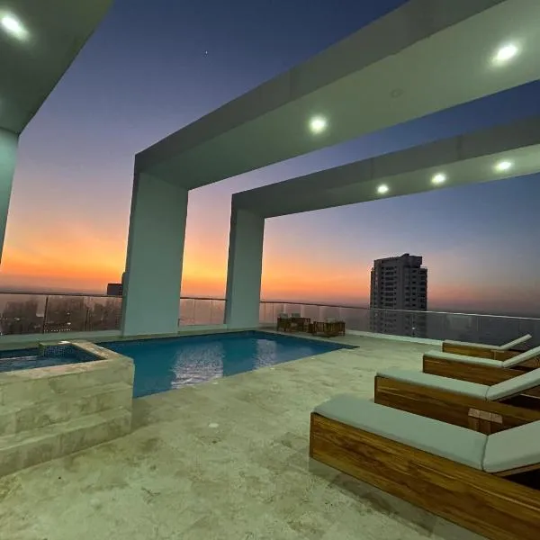 Apartamento Bocagrande Magno Loft, hótel í Cartagena de Indias