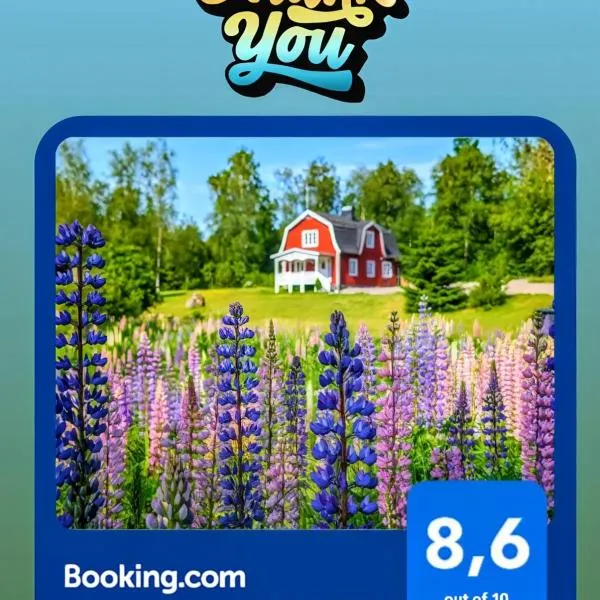 Charming Swedish Cottage from 1909, hotel v destinaci Markaryd