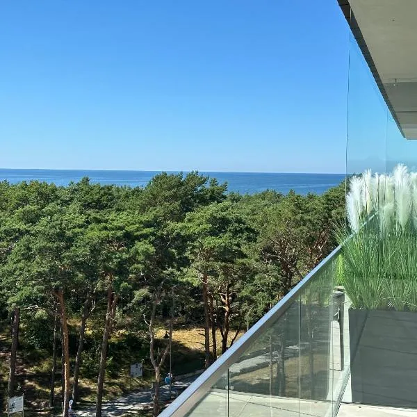 Hevenia Apartament 75 z bocznym widokiem na morze, hotel v destinaci Mrzeżyno