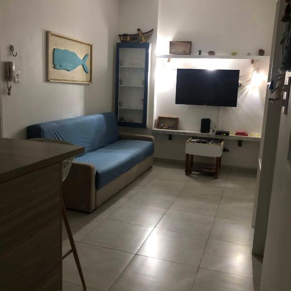 Apto em Santos com AR e Wi-Fi na rua da praia - Foto 5