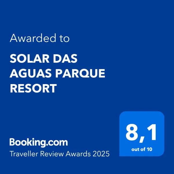 SOLAR DAS AGUAS PARQUE RESORT, hotel v destinaci Olímpia