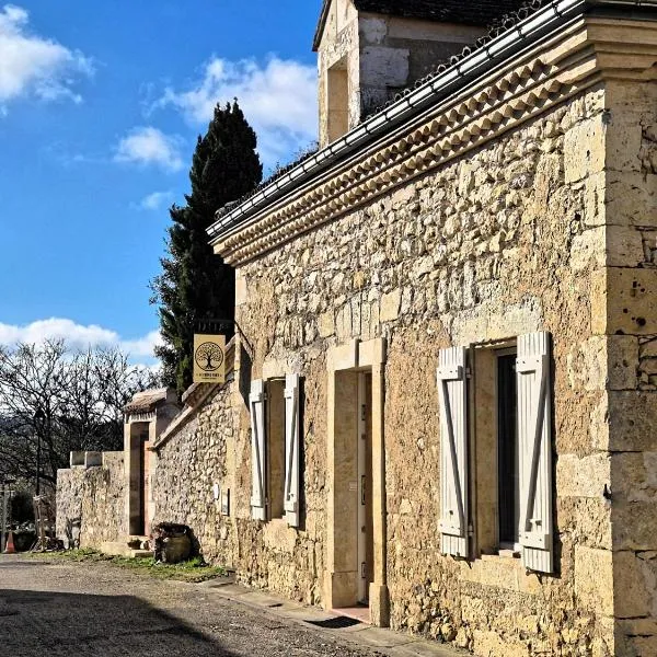 Au chêne vert, hotel v destinaci Magnas