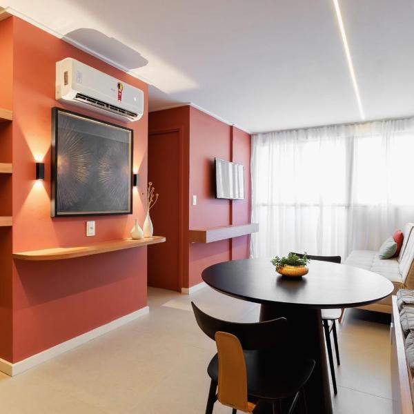 Flat beira-mar, novo!