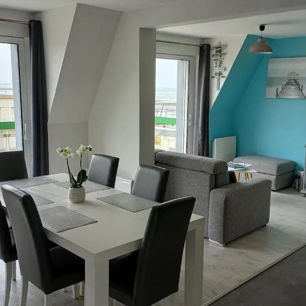 Sea view - Vue mer - Proche commerces - Nausicaa, hotel in Wimereux
