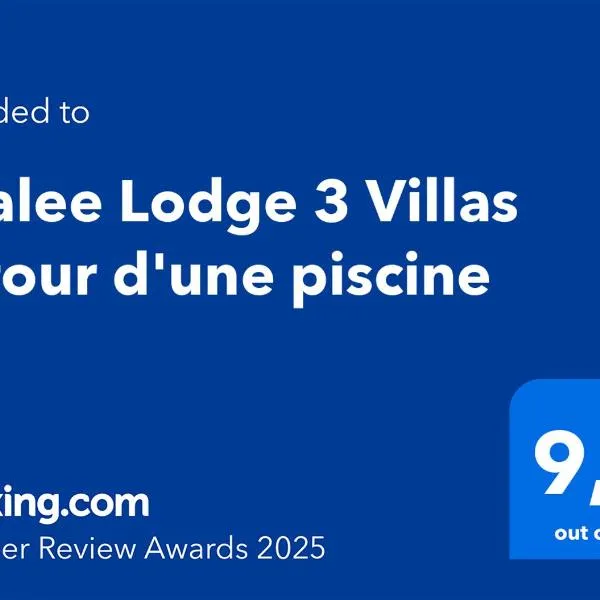Titalee Lodge 3 Villas autour d'une piscine, hotel v destinaci Saint-François