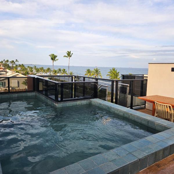 Rooftop vista-mar