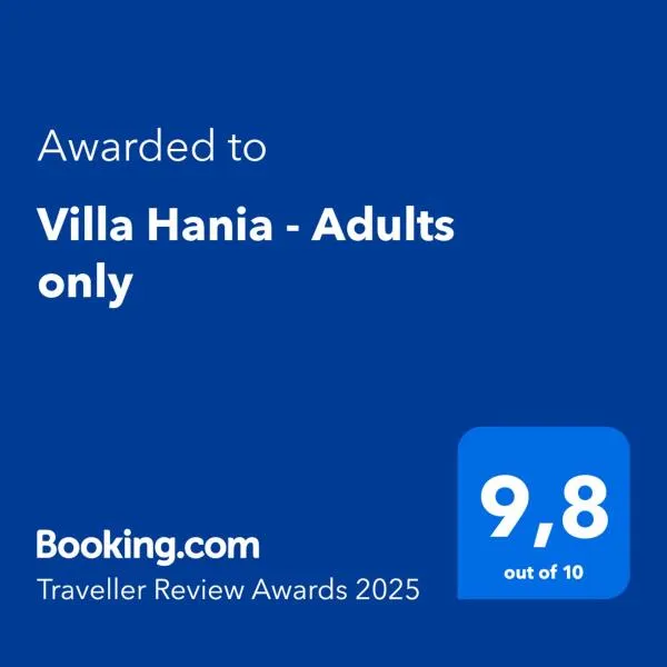Villa Hania - Adults only, hotel v destinaci Side