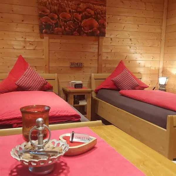 Pfalz-Apartment Mein Chalet - Einzigartig in Großkarlbach, khách sạn ở Großkarlbach