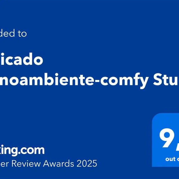 Delicado Monoambiente-comfy Studio, hotell sihtkohas Luque