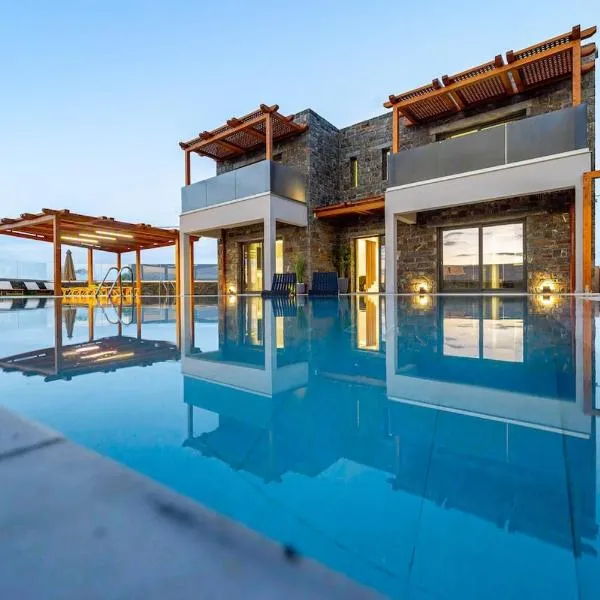 Brand new Petra Luxuria Villa with private pool, ξενοδοχείο σε Prasás