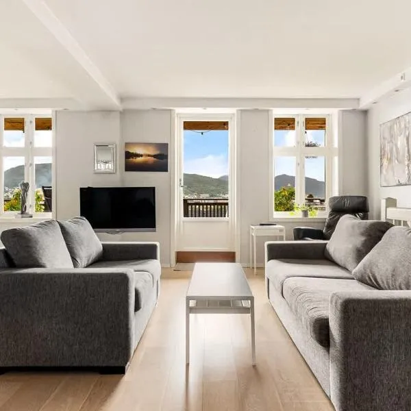 Dinbnb Homes I Panorama View 600m From Bryggen, hotel a Bergen
