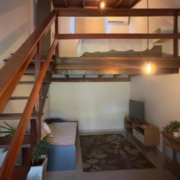 Apartamento suíte AC Centro de Brotas SP, hotel v destinaci Brotas