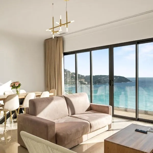 Appartement vue sur Mer aux portes de Monaco Hôtel Le Roquebrune, Hotel in Roquebrune-Cap-Martin