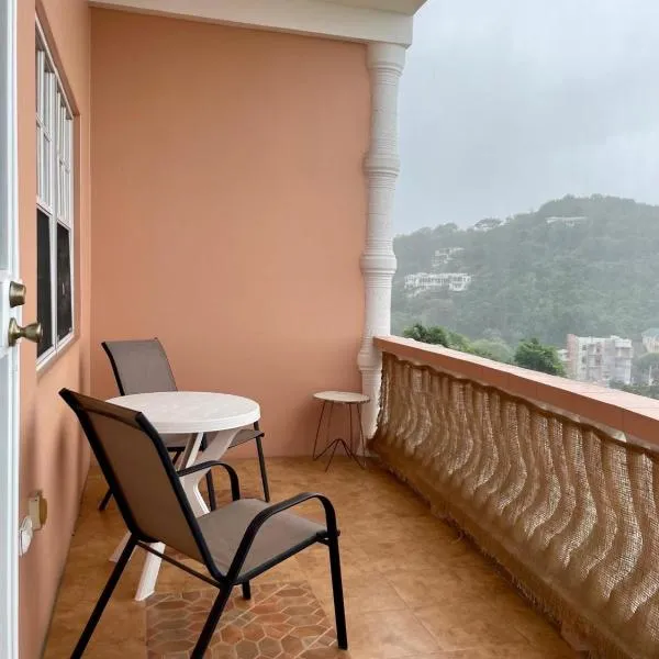 Hilltop View Apartment, hotel a Saint George's
