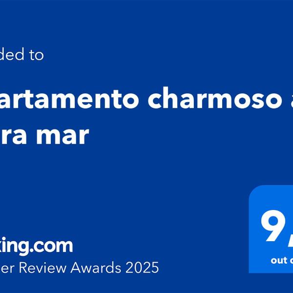 Apartamento charmoso à beira mar
