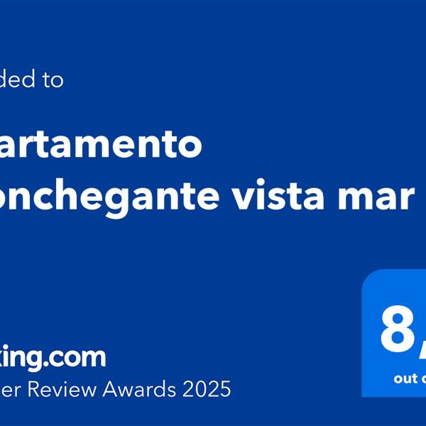 Apartamento aconchegante vista mar