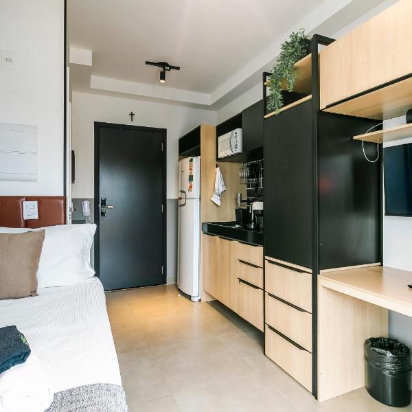 Studio 2113 com Garagem e piscina ao lado metro Oscar Freire prox-H das clínicas - Foto 5