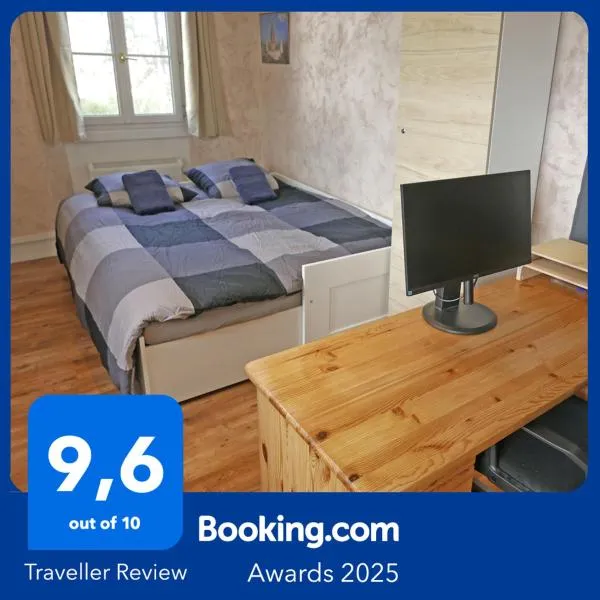 Détente et sport 2 - Chartreuse et Lacs - Chambre chez l'habitant – hotel w mieście Saint-Béron