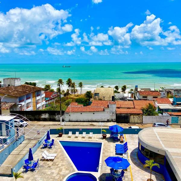 Apartamento natal 503 vista completa do mar
