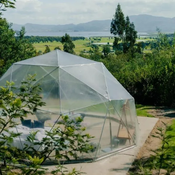 Sky Glamping Colombia, hotell sihtkohas Fúquene