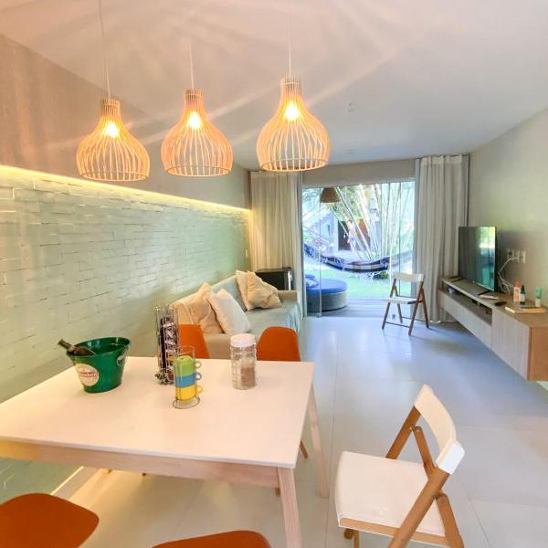 Quarto e sala com piscina em Maceió - Villas Tulipa 02 - Foto 5