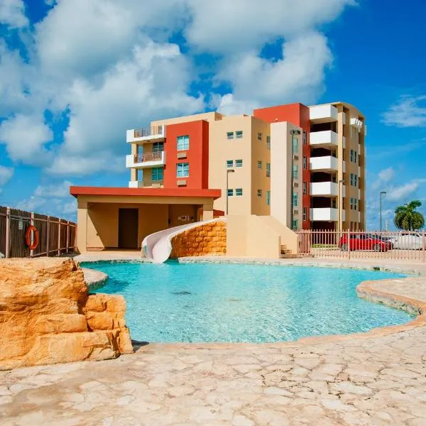 El Combate Oceanview Condo with Pool and Smart TV, hotel v destinaci Boquerón
