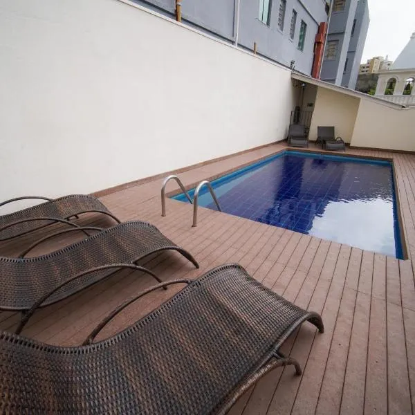 Hotel Dan Inn Poços de Caldas - A melhor localização do Centro by Nacional Inn, hotel di Poços de Caldas