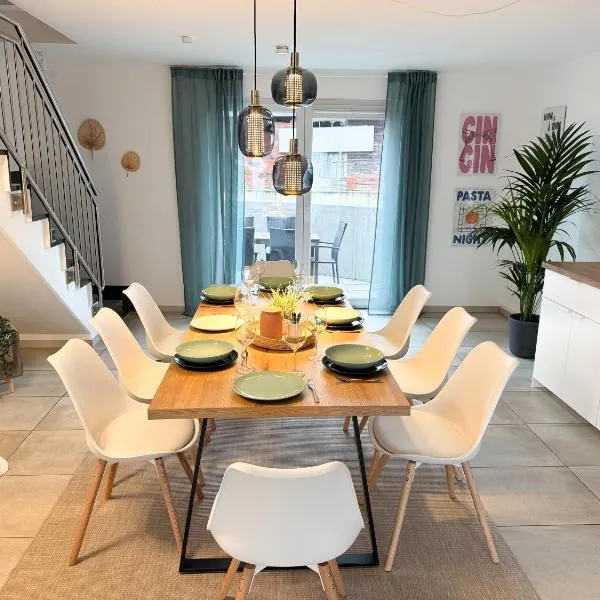 Viesnīca Big House 130 qm 13 Min Cologne Trade Fair 19 Min Düsseldorf pilsētā Leverkūzene