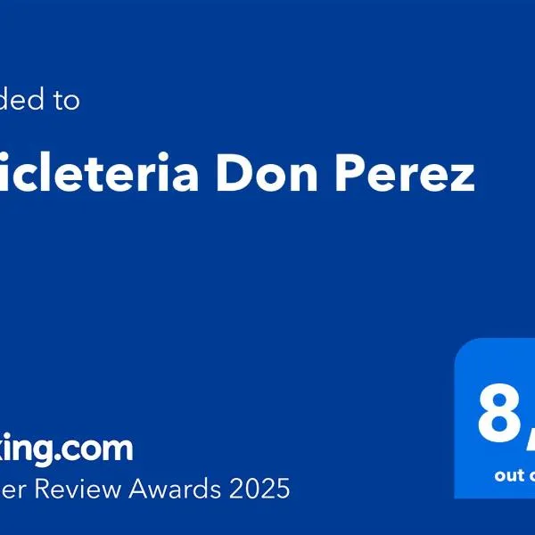 Bicicleteria Don Perez、サン・イシドロのホテル