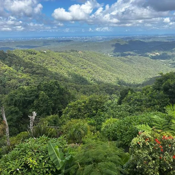 Green Cauldron, Homestay, Tamborine Mountain, Private Room, Ensuite, Private Courtyard, Gold Coast Views, hotel v destinaci Mount Tamborine