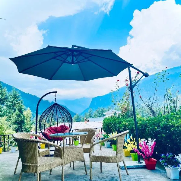 Himalayan River Resort, Manali - #riverside # private parking # scenic River & mountain View # open Cafe # spacious Rooms, hotel in Manāli