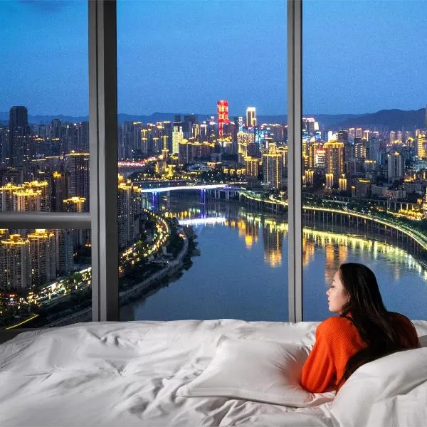 Pagoda Hotel Of SSAW ChongQing International Land-sea, hotel v destinaci Čchung-čching