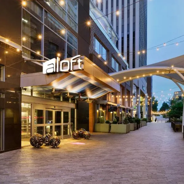 Aloft Greenville Downtown, hotel v destinaci Greenville