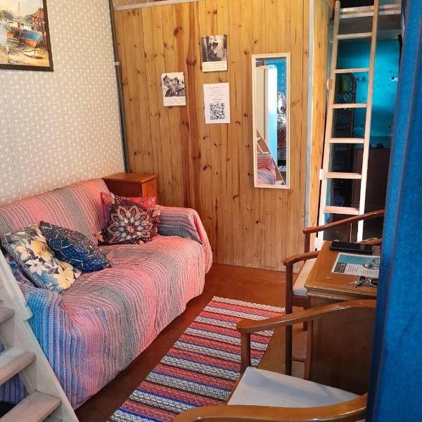 A casa pequena, e íntimo, perfeito para relaxar