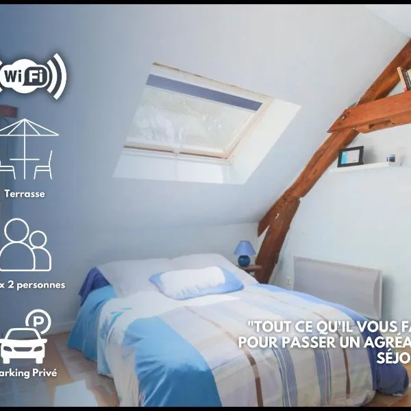 L'Oasis Studio, hotel em Richarville