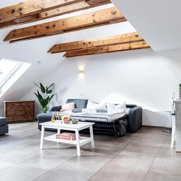 living TIMELESS - Apartments zum roten Lamm- Bad Krozingen, hotell i Bad Krozingen