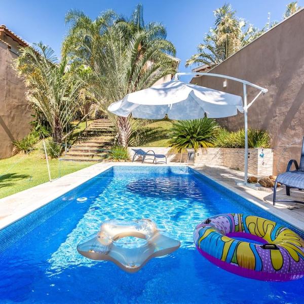 Atibaia com piscina, churrasqueira, sinuca, pingpong - Foto 4