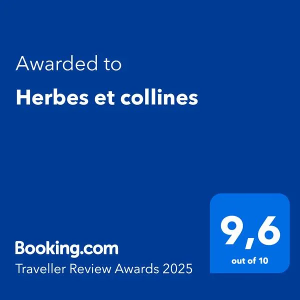 Herbes et collines, hotell sihtkohas Winkel