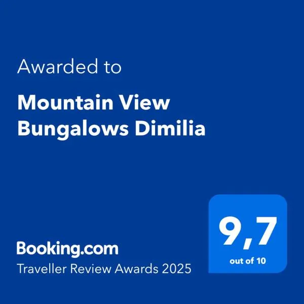 Mountain View Bungalows Dimilia, hotel v destinaci Fánai